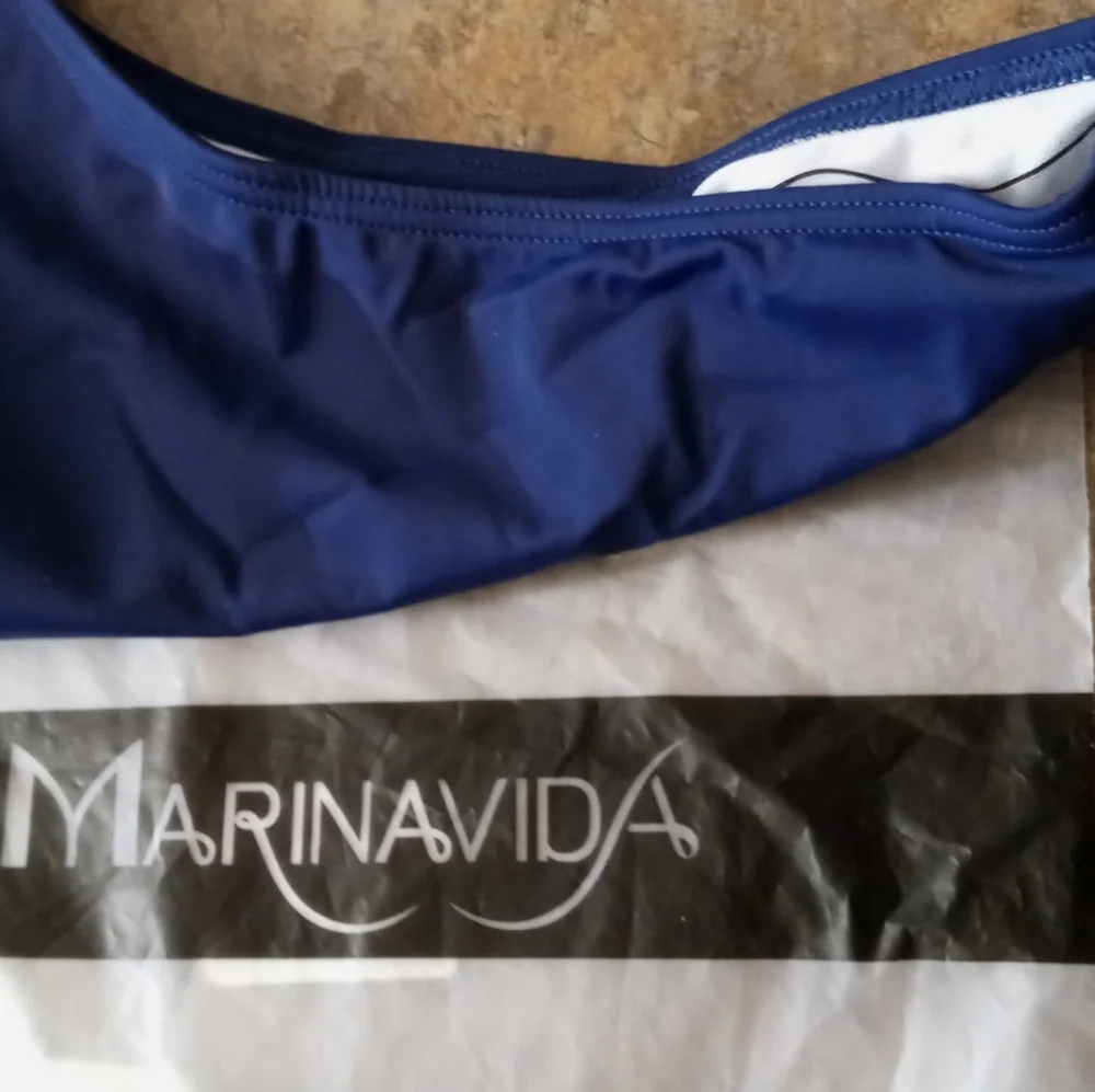 MARINA Dark Navy Bikini Bottom